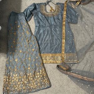 Punjabi palazzo suit - size L